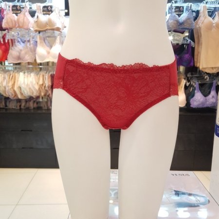 레드컬러 풀컵 보정브라 팬티세트