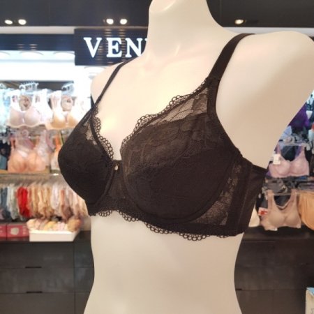 풀컵 등살커버 보정브라 블랙