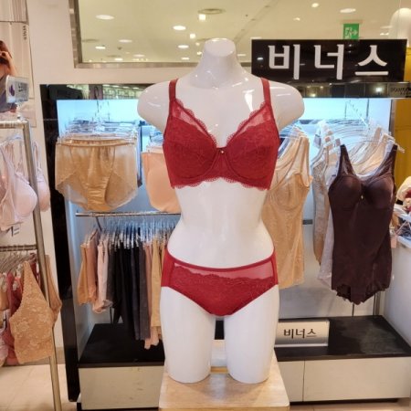 넓은날개 풀컵 보정브라 속옷세트