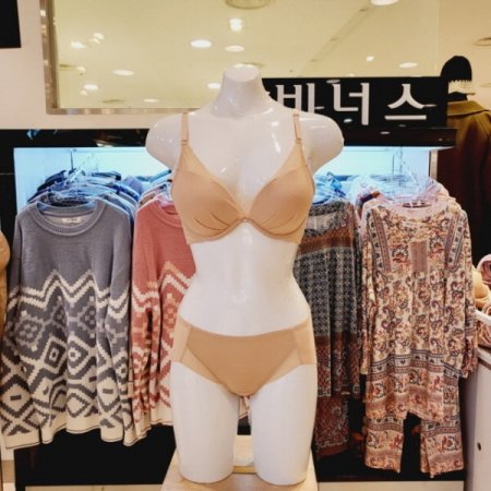 가슴 빵빵 왕뽕브라 팬티세트