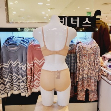 가슴 빵빵 왕뽕브라 팬티세트