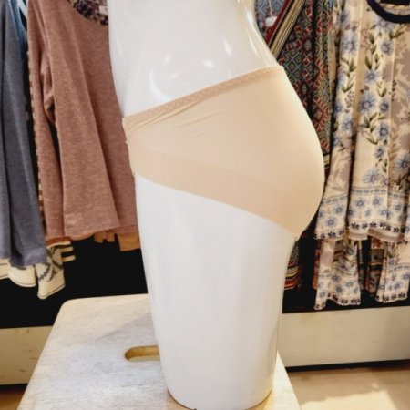 오르화 헴라인팬티 스킨 블랙