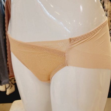 오르화 헴라인팬티 스킨 블랙