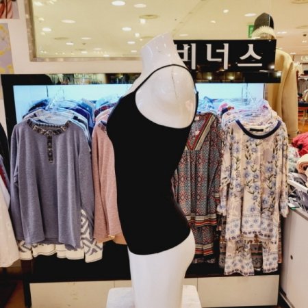 부드러운 모달 기본 여성 끈런닝 3색