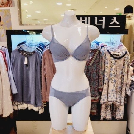 가슴 볼륨 왕뽕브라 헴팬티세트