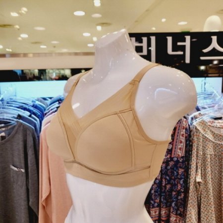 헴라인 노와이어 스포츠브라 C컵 D컵