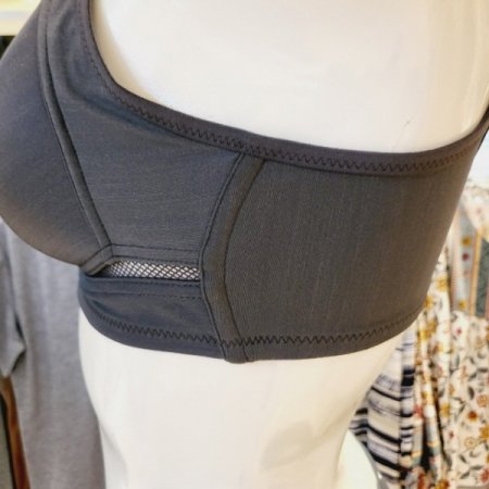 크로스 헴라인 브이핏 스포츠브라