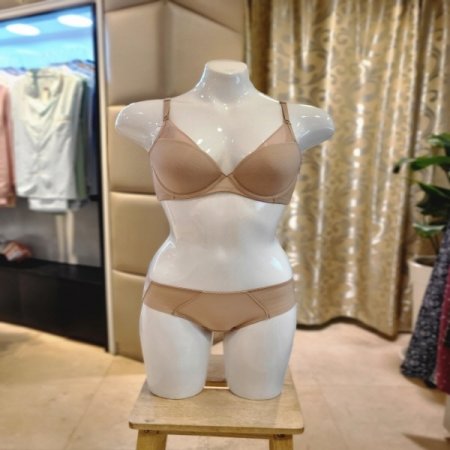 E컵 F컵 쿨 인견브라 헴팬티세트