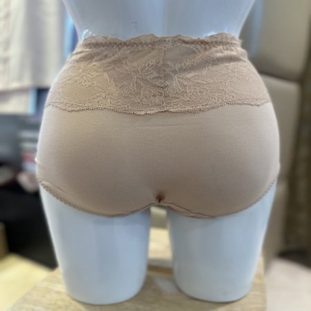 레이스 면스판 부인군 밑위높은 팬티