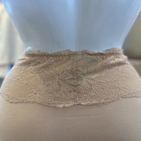 레이스 면스판 부인군 밑위높은 팬티