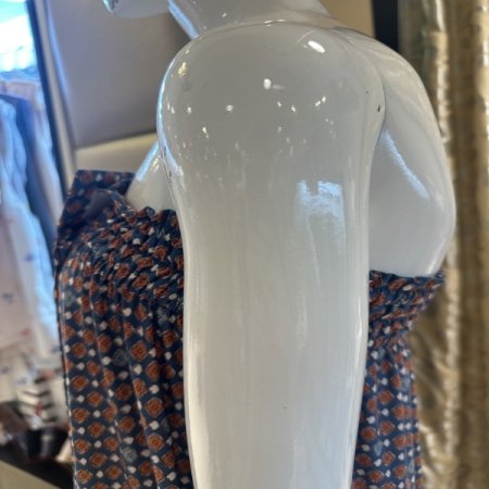 플라워다이아 찍찍이 벨크로골프샤워가운