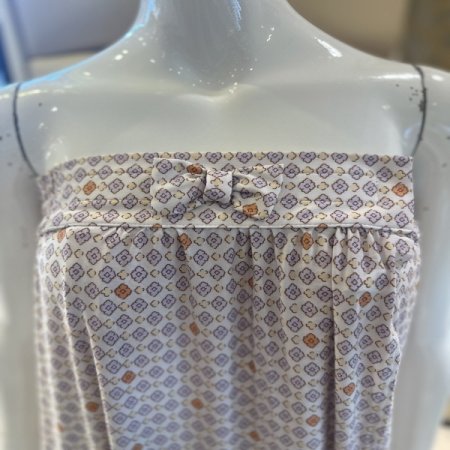 플라워문양 찍찍이 벨크로 골프샤워가운