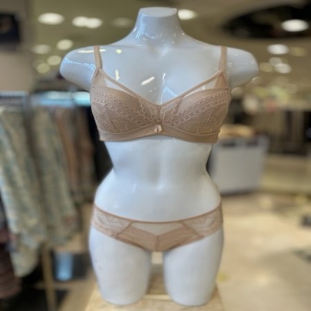 레이스 봄광고브라 몰드 햄팬티세트