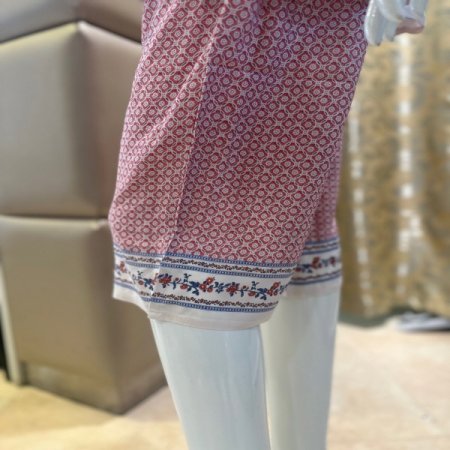 인견 보더나염 여성실내복세트