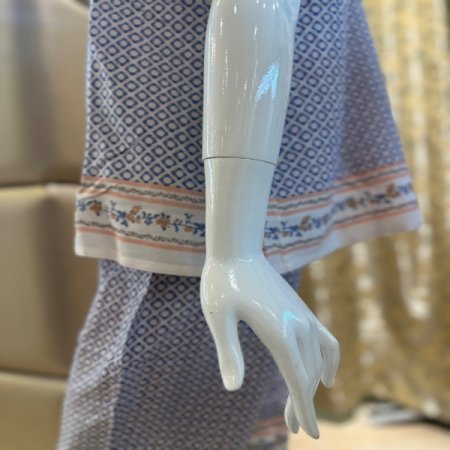 인견 보더나염 여성실내복세트