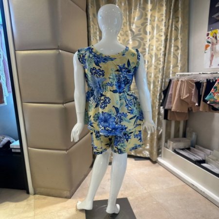 파스텔 꽃나염 여성실내복세트