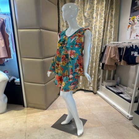 꽃나염 여성실내복세트