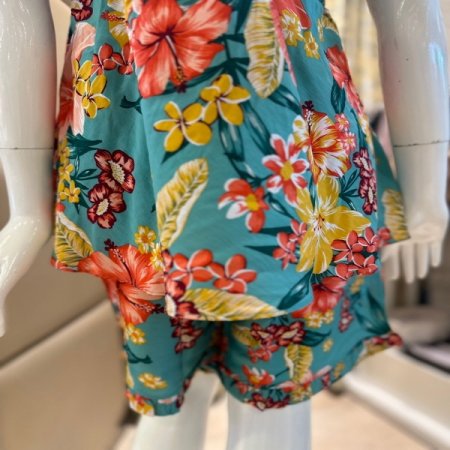 꽃나염 여성실내복세트