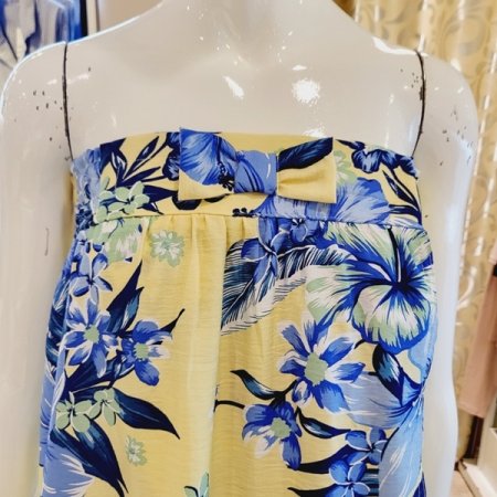 파스텔 꽃나염 여성골프가운