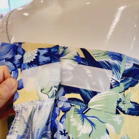 파스텔 꽃나염 여성골프가운