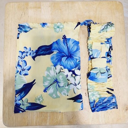 파스텔 꽃나염 여성골프가운