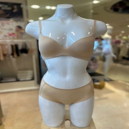 봄 광고 노와이어 브라무봉제팬티세트