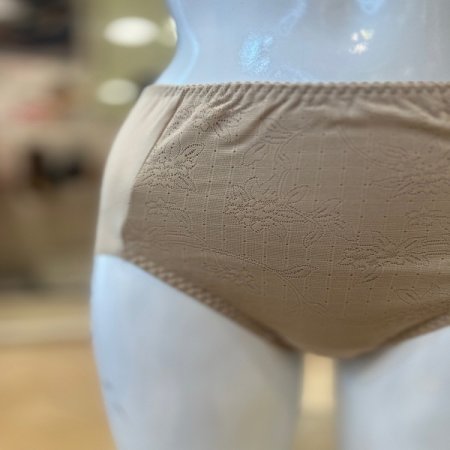 부인군 플라워패턴 햄라인 여성팬티