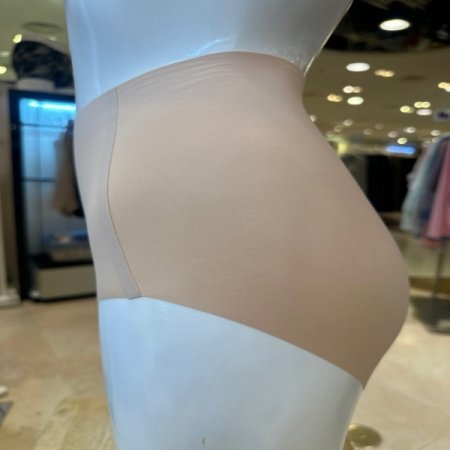 밑위 높은 무봉제 여성팬티