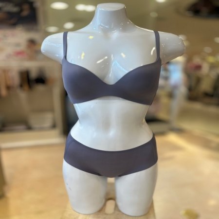 무봉제 노와이어 브라팬티세트