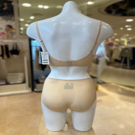 노와이어 무봉제 브라팬티세트