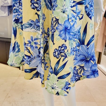 꽃나염 컵 드레스 원피스 잠옷