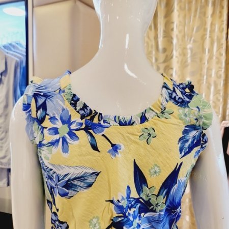 꽃나염 컵 드레스 원피스 잠옷