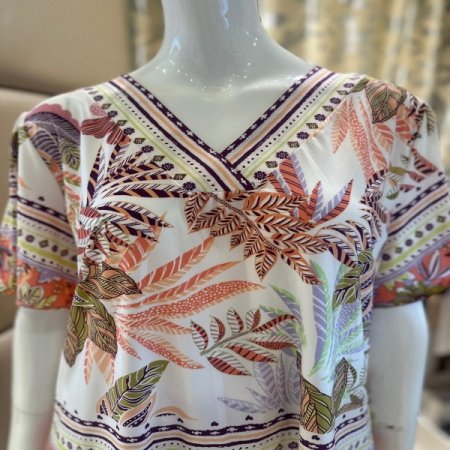 폴리스판 보타니컬 여성 실내복세트