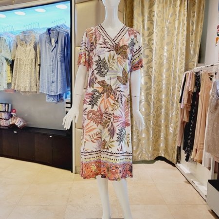 여름 보더 썸머룩 원피스잠옷