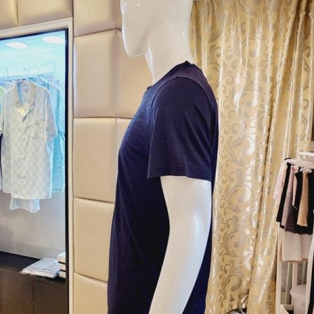 인견 시원한 솔리드 남성상의