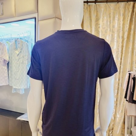 인견 시원한 솔리드 남성상의