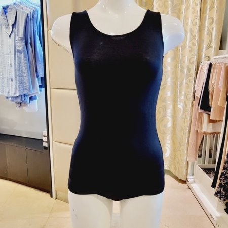 신축성좋은 모달 여자런닝 블랙