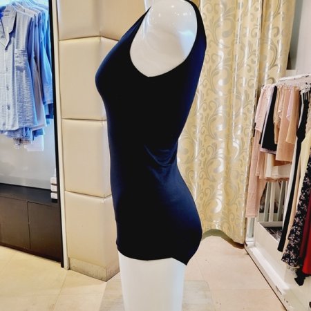 신축성좋은 모달 여자런닝 블랙