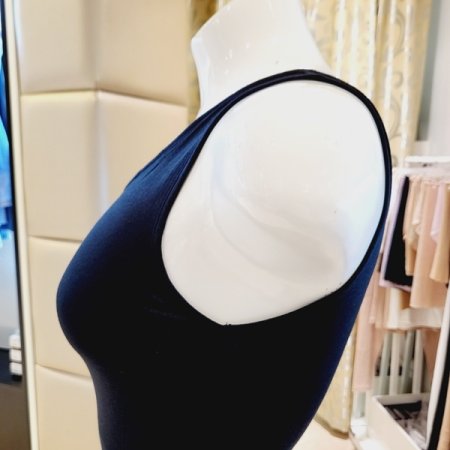 신축성좋은 모달 여자런닝 블랙