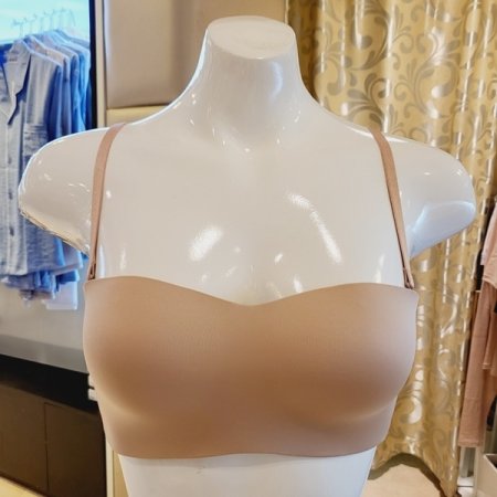 어깨 탈부착 노와이어 반컵 브라