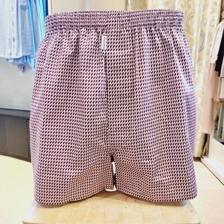 면 기하나염 남자 트렁크 팬티