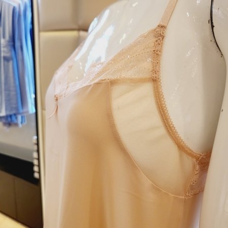 여성스러운 레이스 풀슬립 3종택1