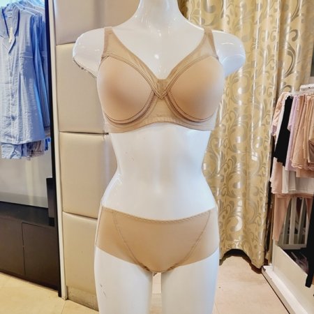 파워네트 몰드 보정브라 팬티세트