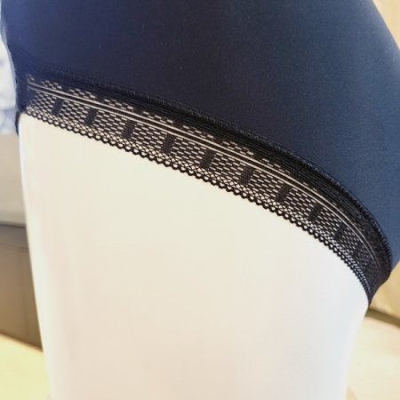 심플 힙레이스 여성팬티 스킨 블랙