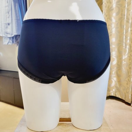 심플 힙레이스 여성팬티 스킨 블랙