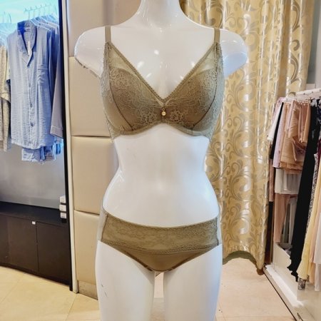 볼륨 노와이어브라 AB컵 속옷세트