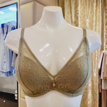 C컵 볼륨 노와이어브라 레이스팬티세트