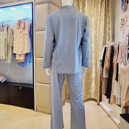 프리미엄 면100수 커플 파자마세트