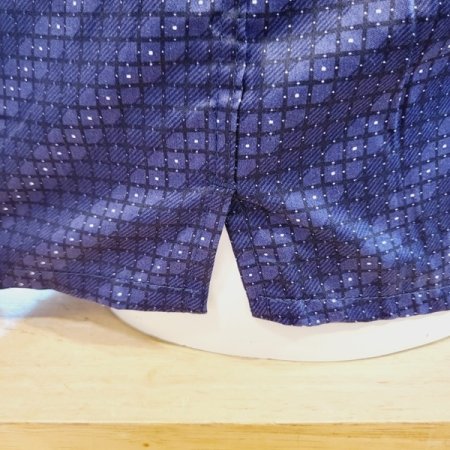 내측밴드 체크 남성 트렁크팬티