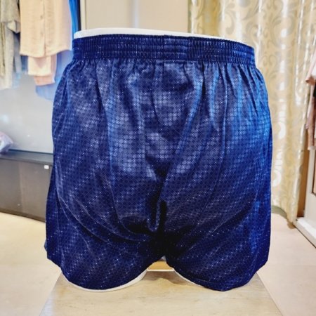 내측밴드 체크 남성 트렁크팬티